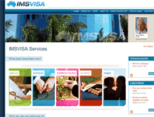 Tablet Screenshot of imsvisa.com